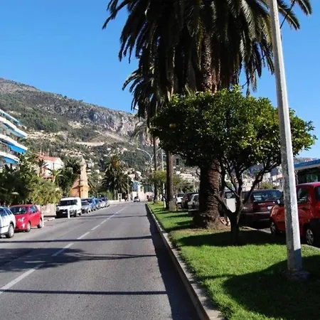 Apartament Le Garavan Beach - Giotto - Joli Studio Face Mer Proche Plage Et Commercers Avec Terrasse Mae-9614 Mentona